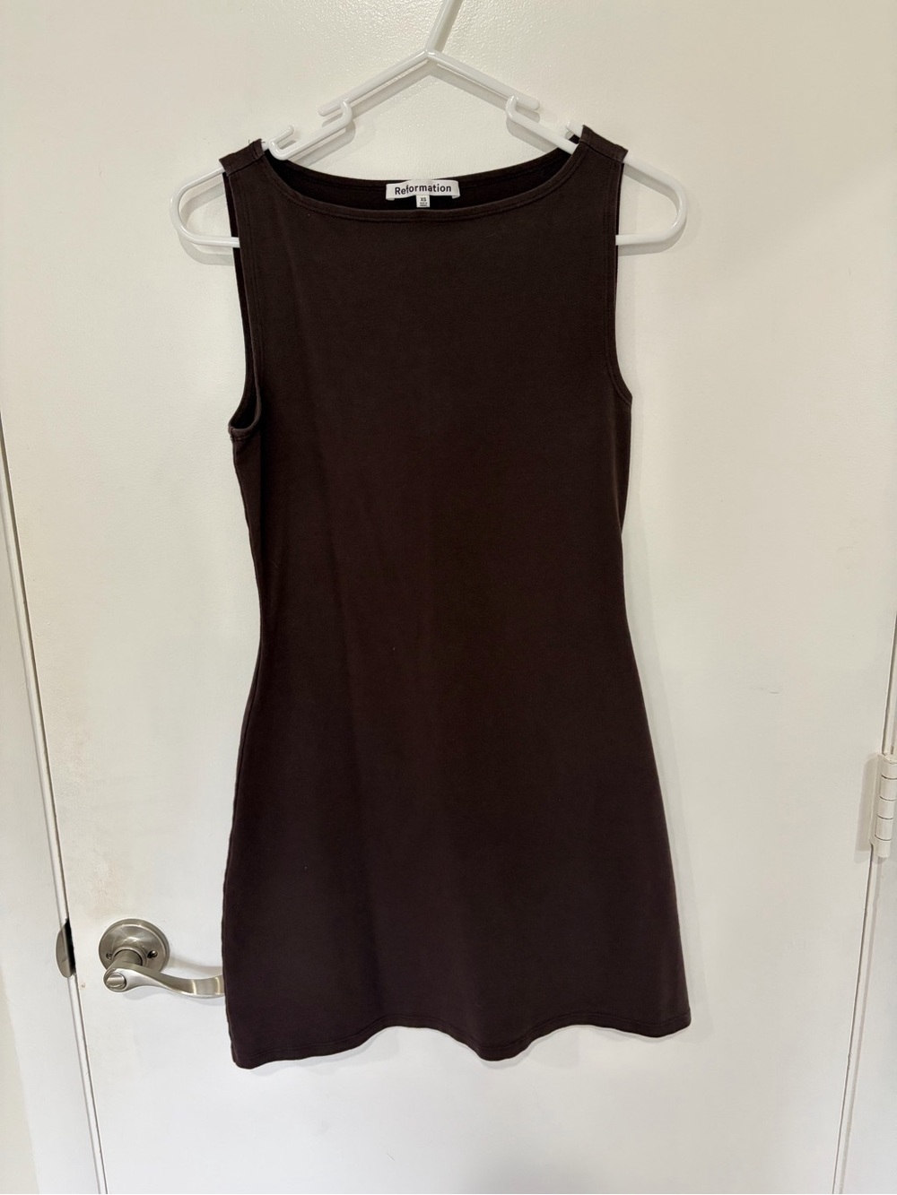 Reformation Black Sleeveless Mini Dress - Picture 3 of 5